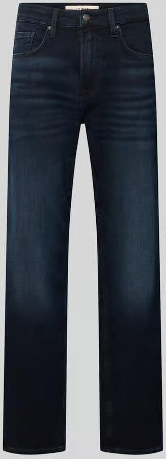 Guess Straight fit jeans van elastische katoenmix model 'RODEO'