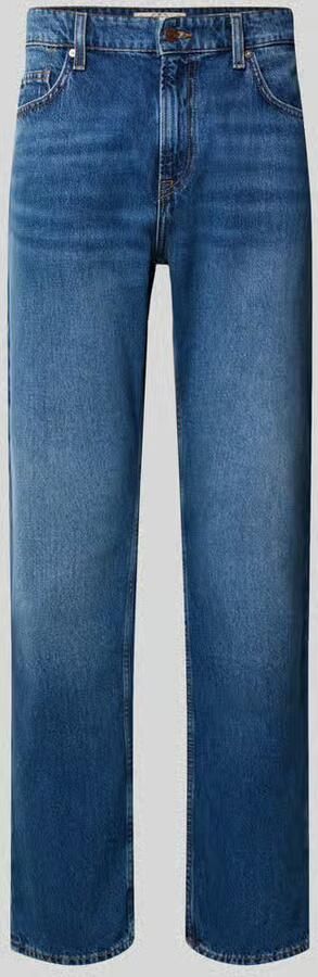 Guess straight fit jeans van puur katoen model 'Rodeo'