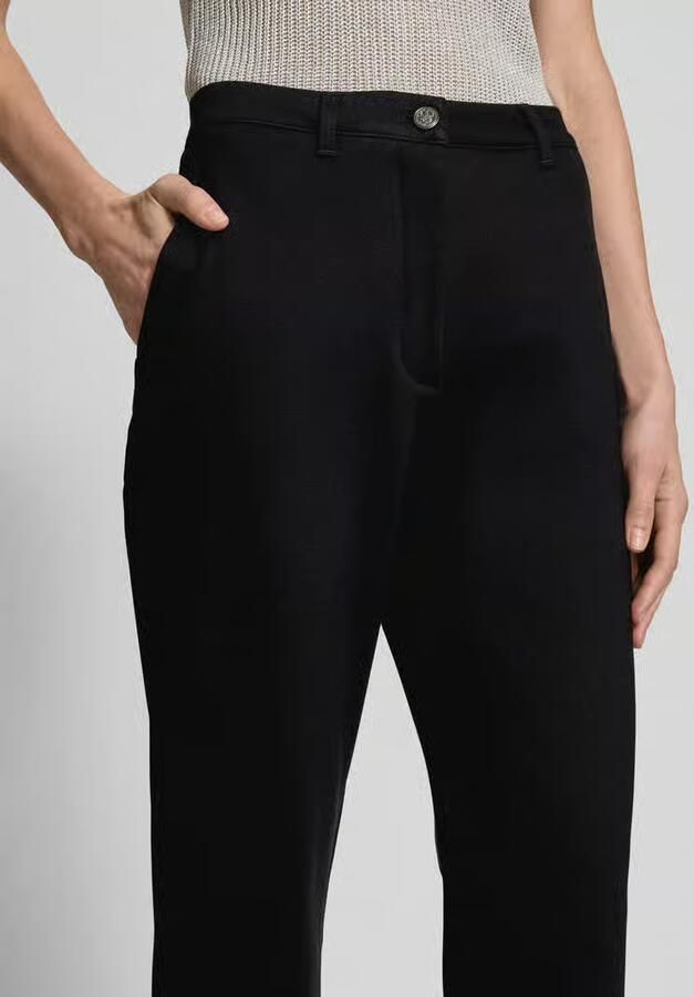 Guess Straight leg stoffen broek met steekzakken model 'NEW ZOE'