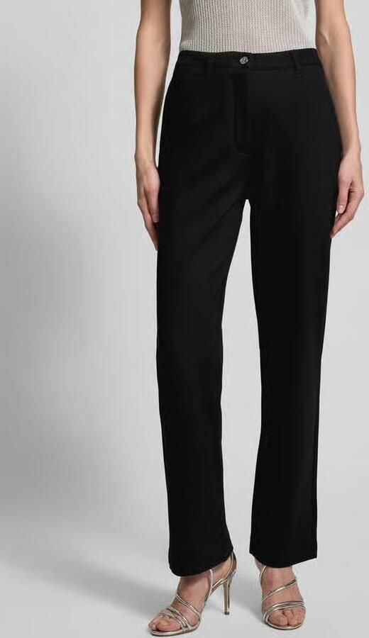 Guess Straight leg stoffen broek met steekzakken model 'NEW ZOE' - Foto 3