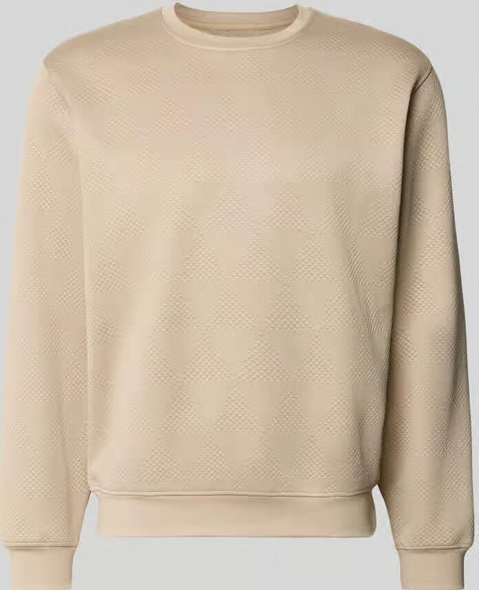 Guess sweatshirt in all-over look met ronde hals - Foto 2