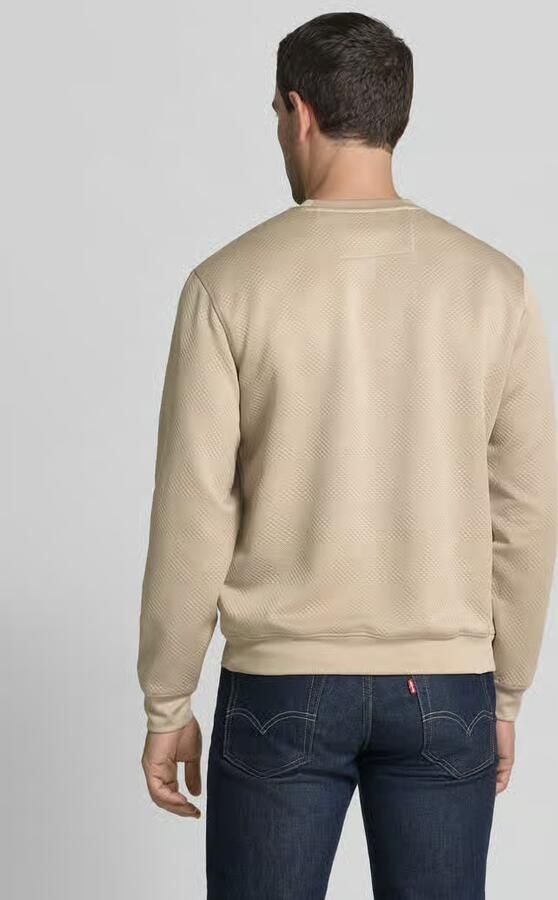Guess sweatshirt in all-over look met ronde hals