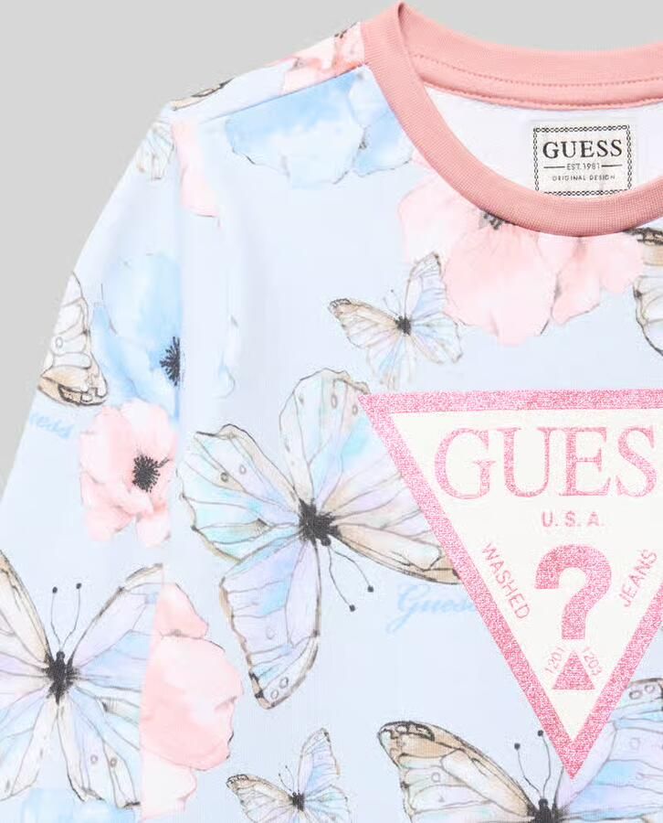 Guess Sweatshirt met labeldetail - Foto 2