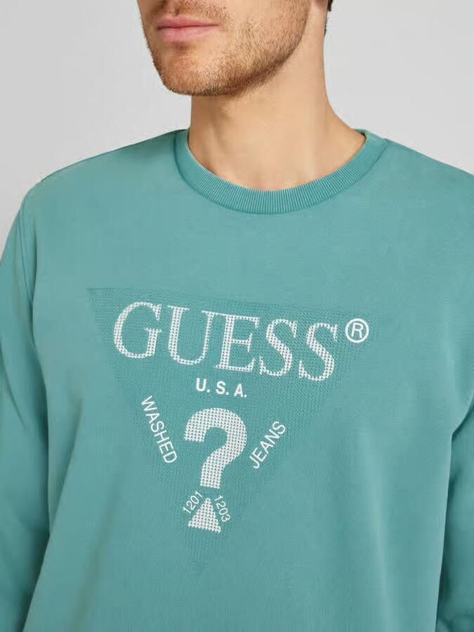 Guess Sweatshirt met labelprint model 'TREATED' - Foto 2