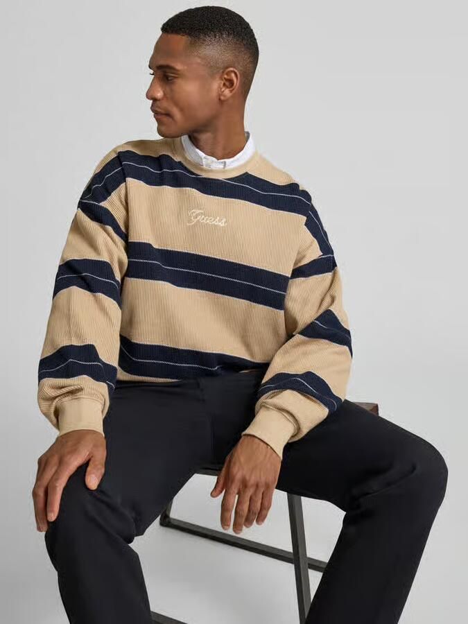 Guess Sweatshirt met labelstitching - Foto 2