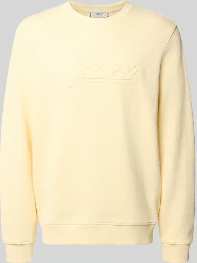 Guess sweatshirt met logo en ronde hals - Foto 2