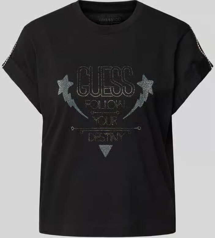 Guess Katoenen T-shirt Black Dames - Foto 2