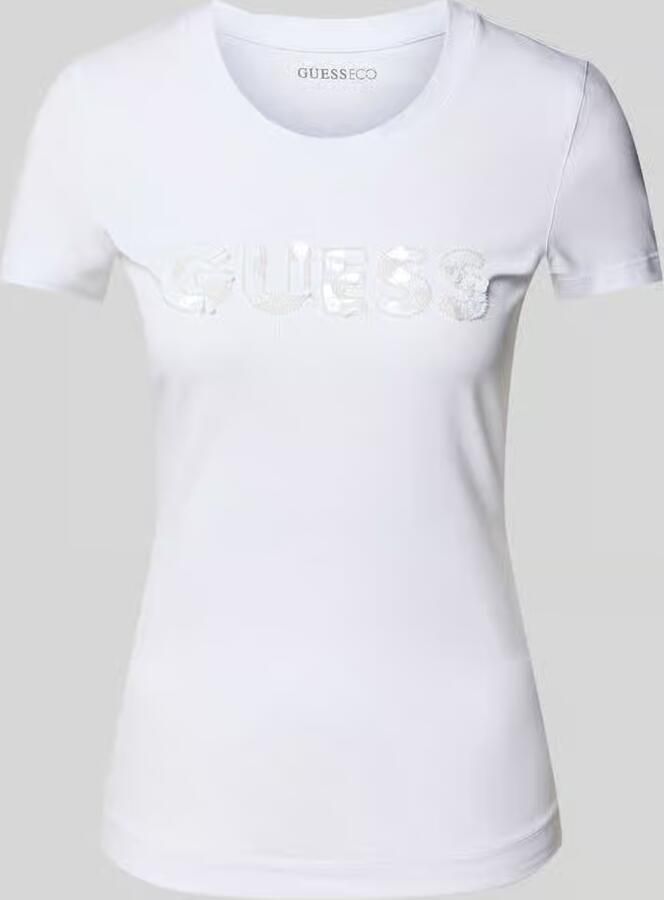 Guess T-shirt Korte Mouw CN SS LOGO SEGQUINS W5GI17 J1314