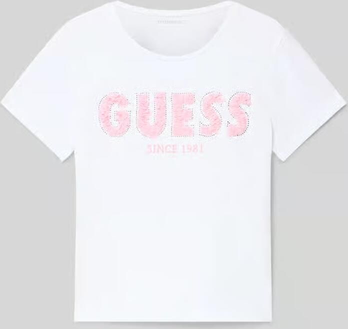 Guess T-shirt met labeldetail
