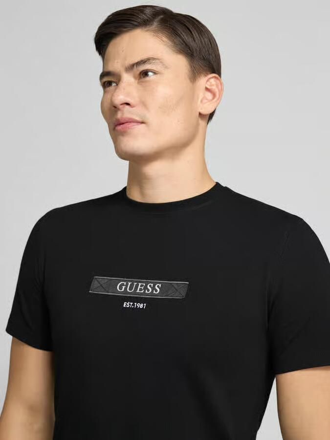 Guess T-shirt met labeldetail - Foto 2