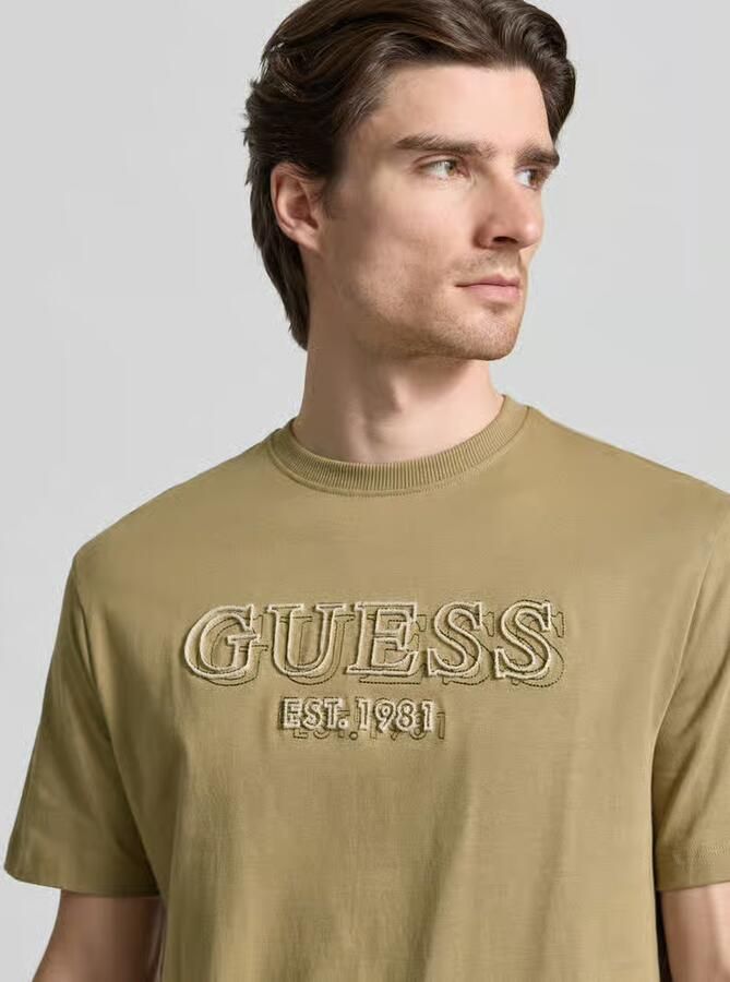 Guess T-shirt met labeldetail - Foto 2