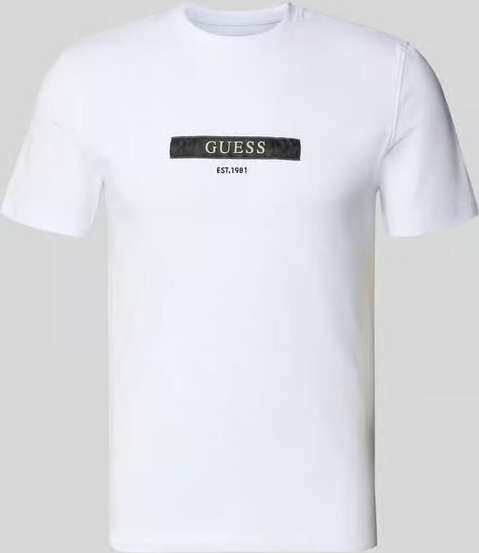 Guess T-shirt met labeldetail
