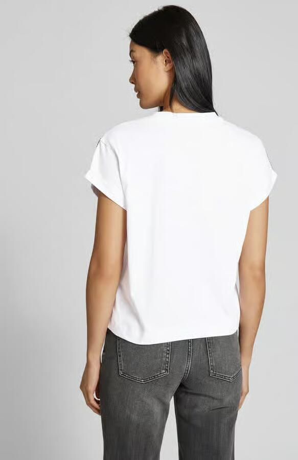 Guess T-shirt Korte Mouw SS CN SLEEVES STRASS W5RI06 I3Z14 - Foto 3