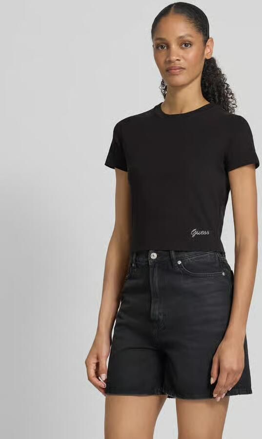 Guess T-shirt met labeldetail - Foto 2