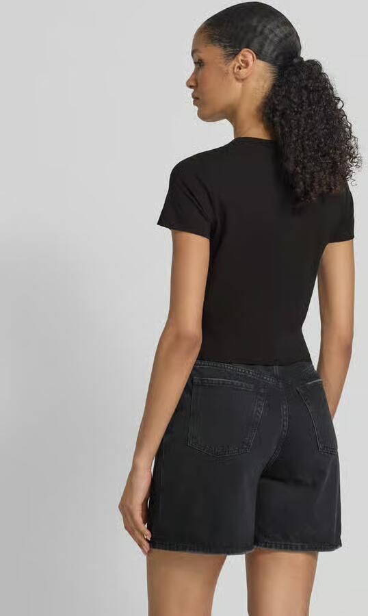 Guess T-shirt met labeldetail