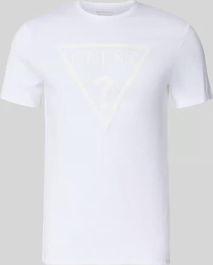 Guess T-shirt met logo en ronde hals - Foto 2