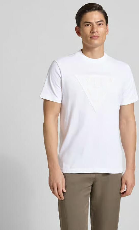 Guess T-shirt met logo en ronde hals - Foto 2