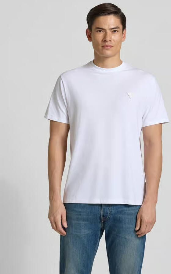 Guess T-shirt met logo en ronde hals - Foto 4