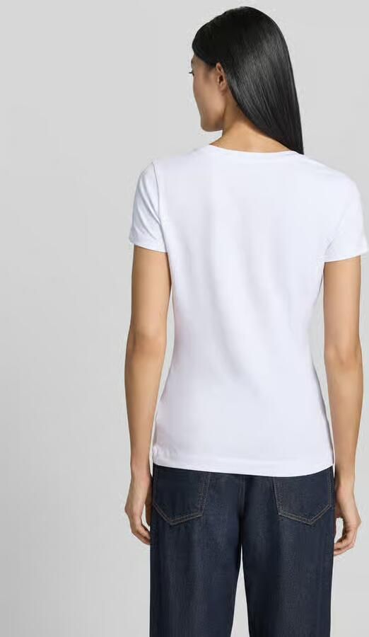 Guess T-shirt met logo en ronde hals - Foto 3