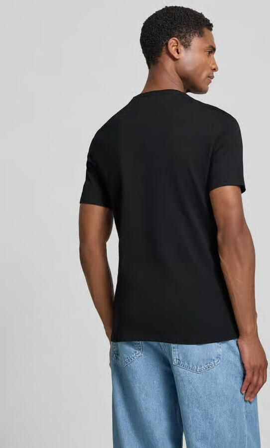Guess T-shirt met logo en ronde hals
