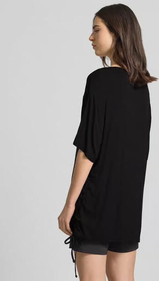 Guess T-shirt met labelprint model 'COULISSE' - Foto 5