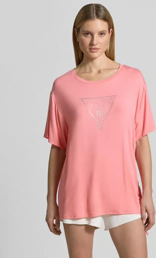 Guess T-shirt met logoprint Model 'COULISSE' - Foto 2