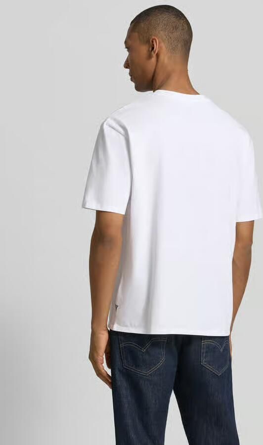 Guess T-shirt met motiefprint en ronde hals