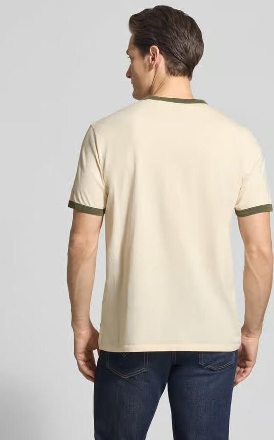 Guess T-shirt met motiefprint Model 'NO PLAN TO LEAVE'