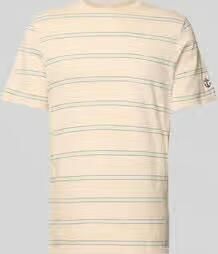 Guess t-shirt met ronde hals en labelpatch