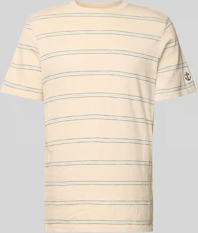 Guess t-shirt met ronde hals en labelpatch - Foto 2