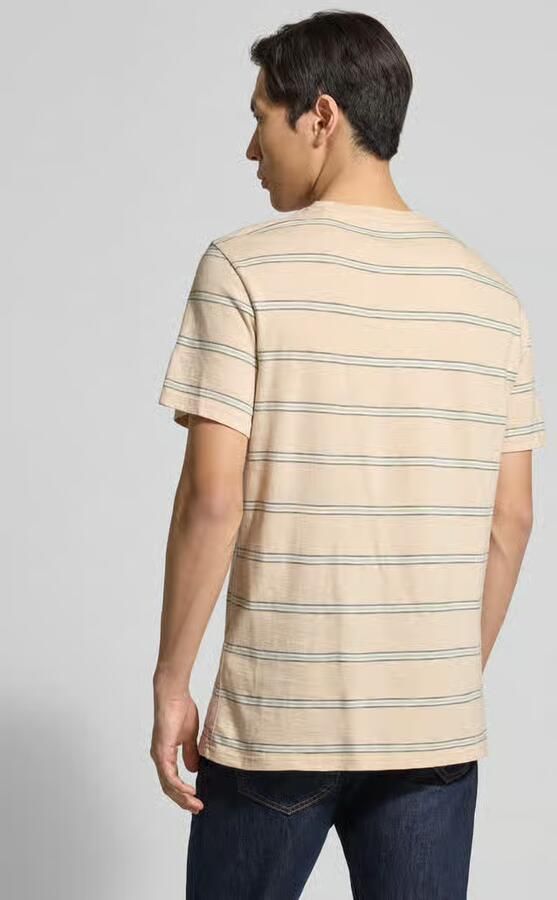 Guess t-shirt met ronde hals en labelpatch - Foto 3