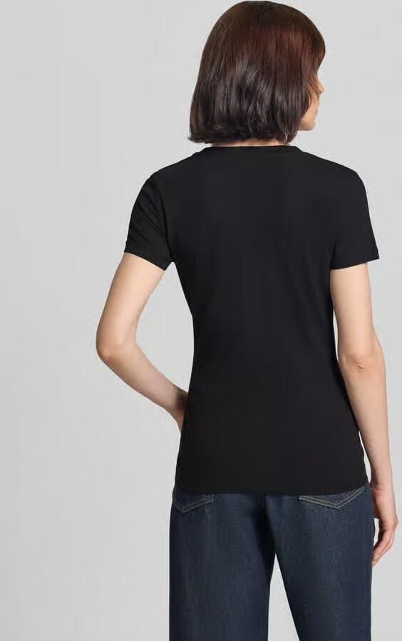 Guess T-shirt Korte Mouw SS CN SHINY TRIANGLE W5RI11 J1314