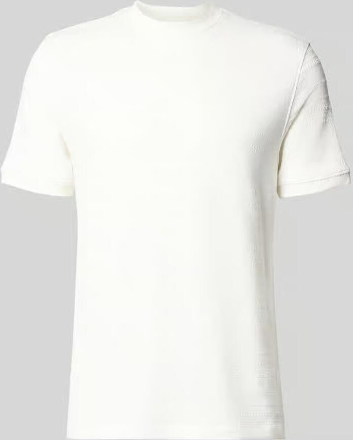 Guess T-shirt met structuurpatroon en ronde hals - Foto 2