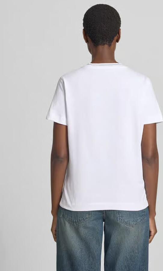 Guess T-shirt van puur katoen met logodetail - Foto 3