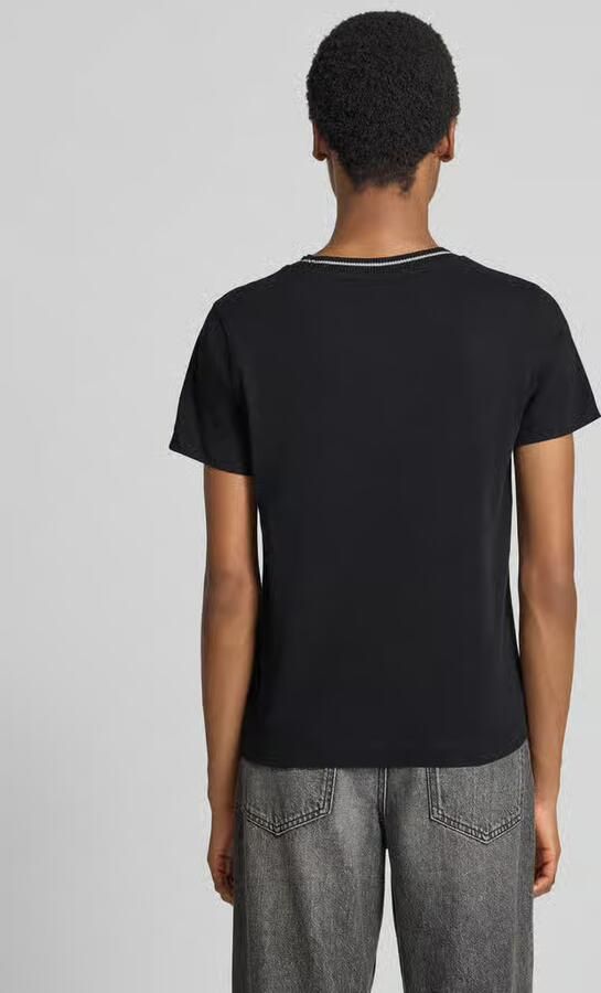 Guess T-shirt van puur katoen met logodetail - Foto 3