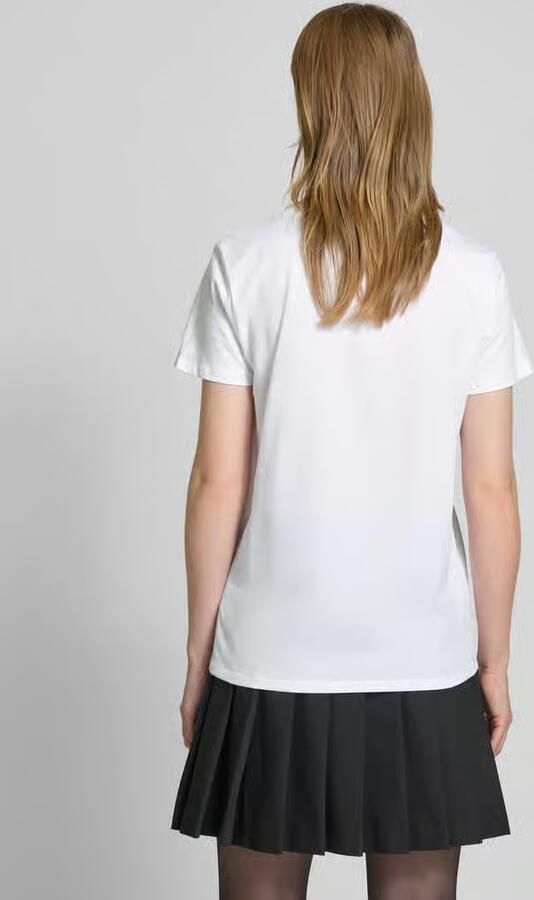 Guess T-shirt Korte Mouw T-shirt femme Script Lace Logo Easy - Foto 6