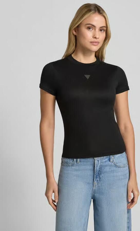 Guess T-shirt van viscosemix model 'LICIA' - Foto 3