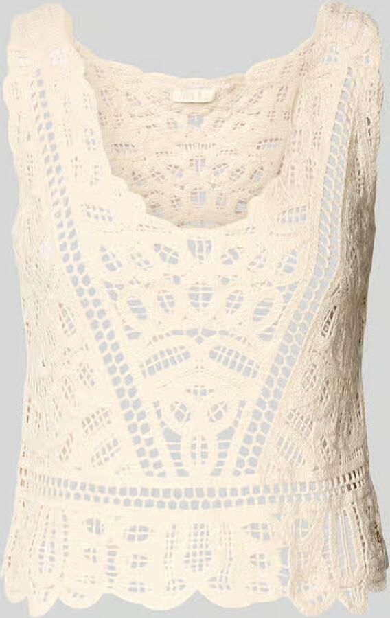Guess Tanktop van gehaakt kant model 'OCTAVIA' - Foto 2