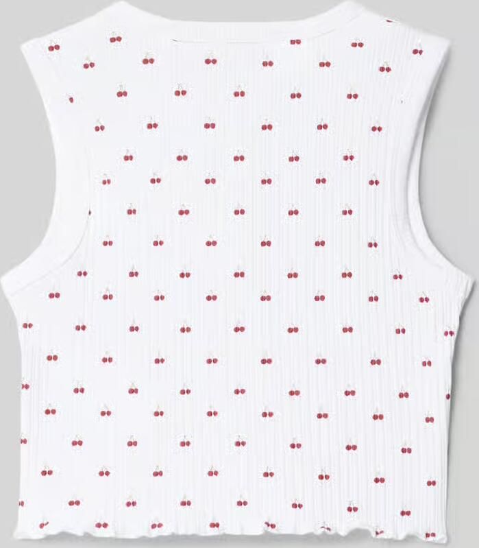 Guess Top met korte knoopsluiting