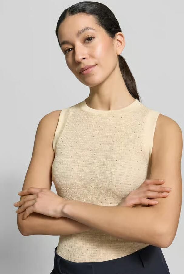Guess Top SL FRANCINE SMOCK HOTFIX TOP W6GP14 K2940 - Foto 2