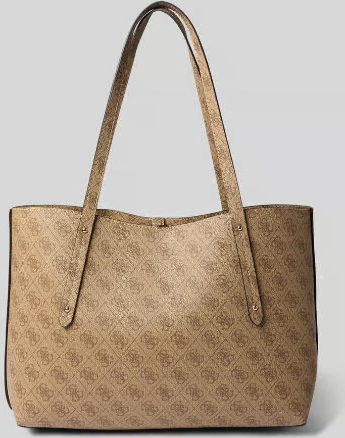 Guess Handtas met labelapplicatie model 'BRENTON TOTE' - Foto 3