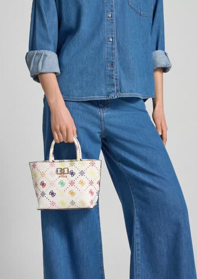 Guess Tote tas met all-over logoprint model 'Emelie' - Foto 2