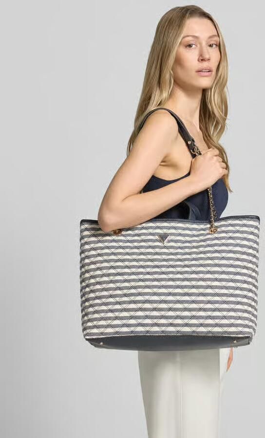 Guess Tote tas met viscose model 'GIULLY' - Foto 3