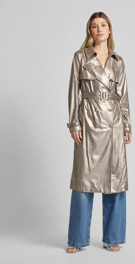 Guess Trenchcoat met tailleriem model 'ADELE' - Foto 2