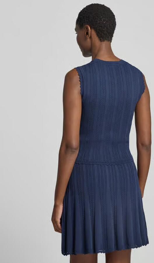 Guess Tricottop in ajourtricot met korte knoopsluiting - Foto 3