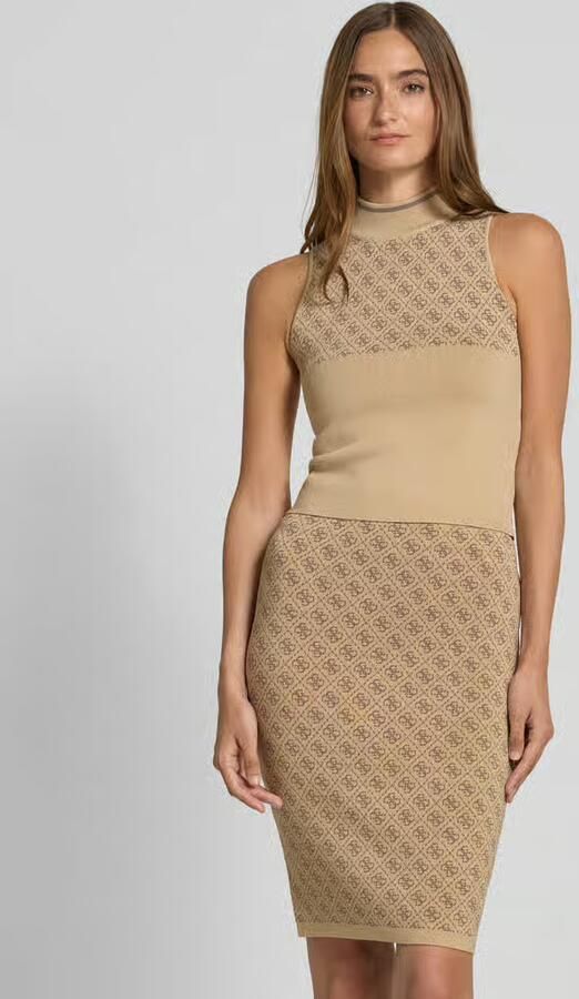 Guess Tricottop met opstaande kraag model 'LISE' - Foto 2