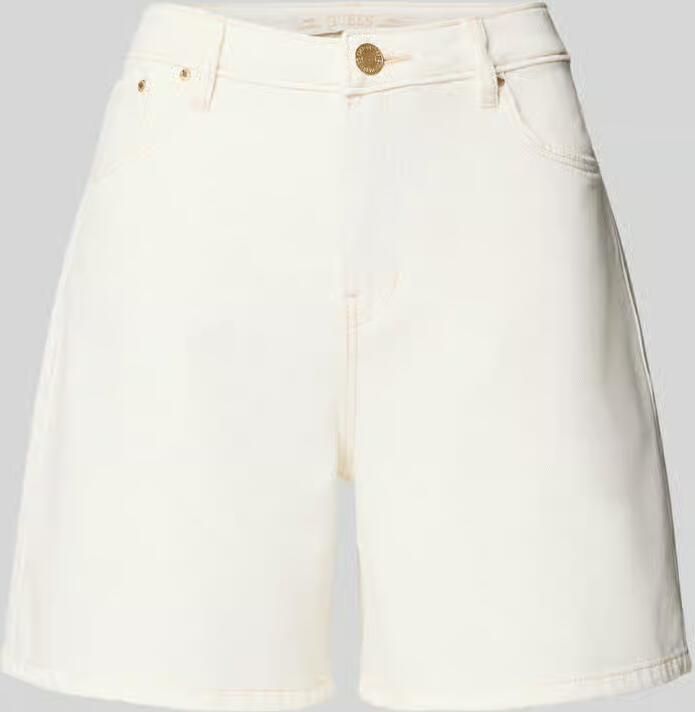 Guess wide fit korte broek met lyocellgehalte in denimlook - Foto 2