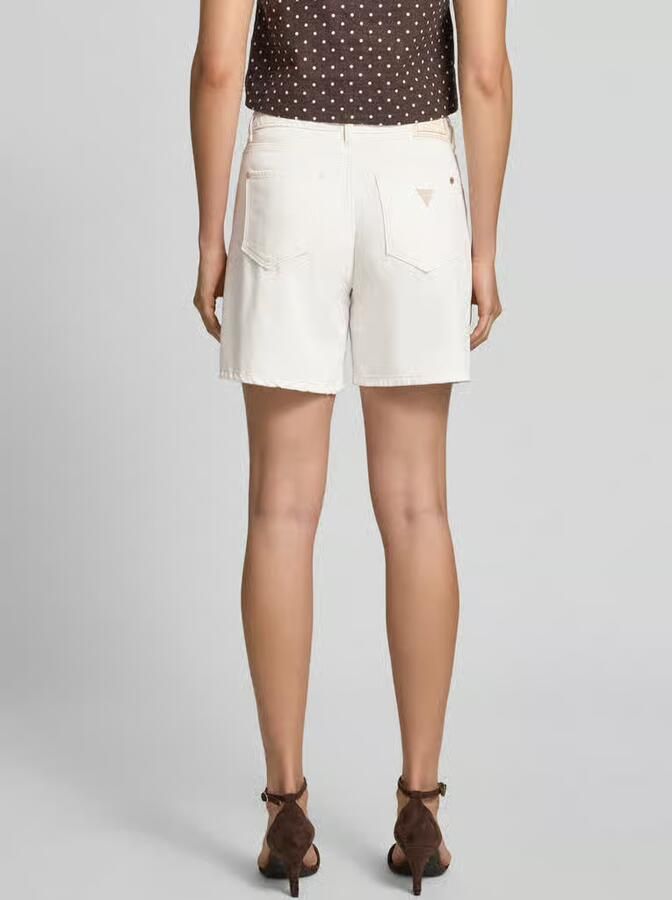 Guess wide fit korte broek met lyocellgehalte in denimlook - Foto 3