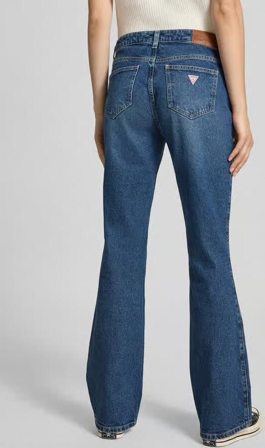 Guess Jeans Bootcut jeans met labeldetail