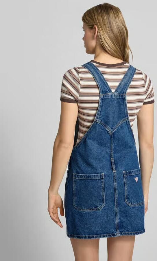 GUESS Jeans Denimjurk met borstzak en labeldetail - Foto 2